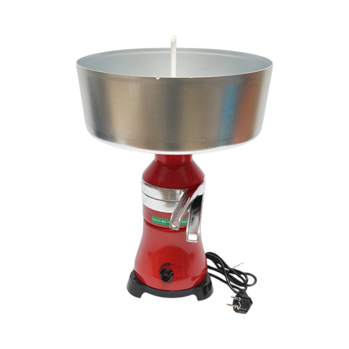 Separator smantana din lapte sau pentru degresat automat 300W, 220V, recipient aluminiu 12L, capacitate 80L/h